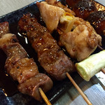 Izakaya Gakidaishou - 串盛合せ5点セット（タレ）@490円   タレにして失敗！