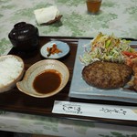 かいもん - ミックスグリル定食です。