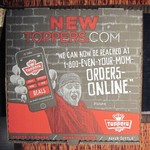 Toppers Pizza - 持ち帰り用の箱は、アメリカっぽい