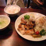 焼鶏定食
