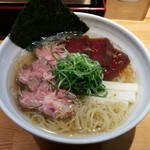 ラーメン巌哲 - 鮪塩冷やし（真夏の献立）