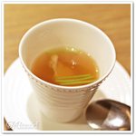 焼肉うしごろ - ハマグリと和牛のコンソメ