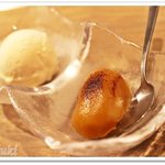 焼肉うしごろ - スィートポテトとバニラアイス