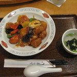 健福 - 酢豚風丼（玄米）