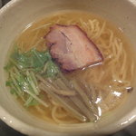 中華そば 慈庵 - 豚チャーシュー塩そば