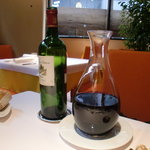 レストラン・セン - 2005年のワインはデキャンテしてくれました