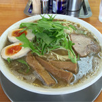 麺饗 松韻 - 麺饗 松韻 2016年8月 こってり大 煮玉子850円 お気遣いありがとうございました (๑˃ꇴ˂๑)