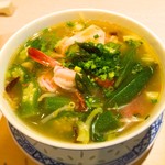サイゴンマジェスティック - 2016 海老入り甘酸っぱい辛いスープ