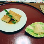 懐石 のがみ - 鱧焼き。