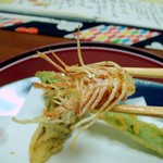 懐石 のがみ - 海老の頭。