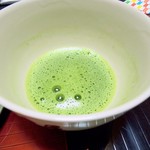 懐石 のがみ - 抹茶。