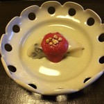 つる幸 - 水無月豆腐。