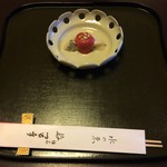 つる幸 - 水無月豆腐。