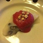 つる幸 - 水無月豆腐 。