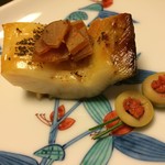 つる幸 - 甘鯛カラスミ焼き。