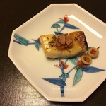 つる幸 - 甘鯛カラスミ焼き。