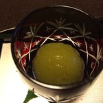 つる幸 - 青梅シロップ煮。