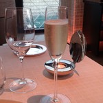 ベージュ アラン・デュカス 東京 - シャンパン☆