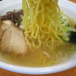 Mendokoro Someiyoshino - 塩ラーメンの麺