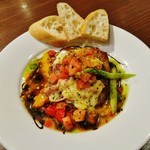 『仔牛のサルティンポッカ フレッシュトマトソース』(1410円)!! ～♪(^o^)丿