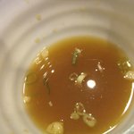 やまが - そば湯を入れて・・