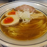 煮干しらぁめん 猫トラ亭 - 超煮干しらぁめん 味玉入り\850