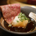 SATOブリアン - おろしポン酢で