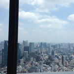 Restaurant THE MOON - テーブルからの眺め、東京タワー&スカイツリー