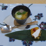 トゥ・ラ・ジョア - 甘夏の冷たいおしるこ