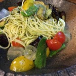 BISTRO にふぇー - 夏野菜の冷製パスタ