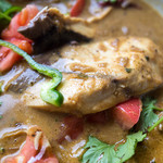 スプーンソング - 大きなブリの切り身がゴロッと入ってました。