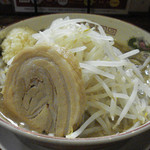 活龍 - 2016.8 活龍牛久店  豚そば（ニンニク増し、あぶら少な目）730円