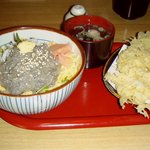 寿司懐石　かご家 - しらす丼としらすのかき揚げセット