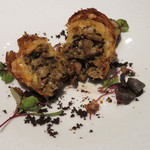 sincere - ポルチーニのパイ、ポルチーニのカプチーノ、生ポルチーニを見ながら5