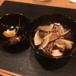 鱧と松茸の椀