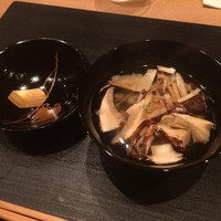 すず木 - 鱧と松茸の椀