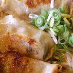 そらいえ - 鉄板ぎょうざ（アップ）