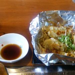 そらいえ - 鉄板ぎょうざ：480円