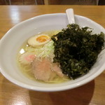 中華そば 五え門 - あおさラーメン