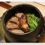 日本酒バル 蔵のや - フォアグラの土鍋ご飯