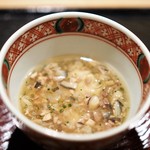 虎白 - もち米のスッポン餡かけ
      