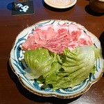 手作り料理と地酒 おと - 佐渡の黒豚の白湯しゃぶしゃぶ 
            