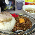 立川マシマシ - マシライス普通+豚マシ