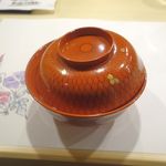 旬菜 おぐら家 - お肉の前に椀物が一品完成しました。