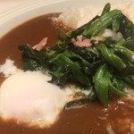 カレーの王様 - ほうれん草が少ないのが残念