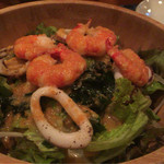 与太呂 - ボリュームも凄い絶品のカリブサラダ