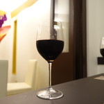 鉄板焼ダイニングKUNI - グラスワイン赤