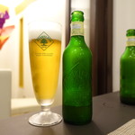 鉄板焼ダイニングKUNI - ハートランド小瓶♪