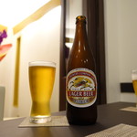 鉄板焼ダイニングKUNI - 麒麟ラガー中瓶♪