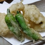 延喜寿し - はもの天ぷら